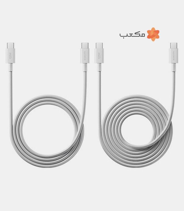 کابل شارژ شیائومی Xiaomi 6A Braided USB-C to USB-C Cable