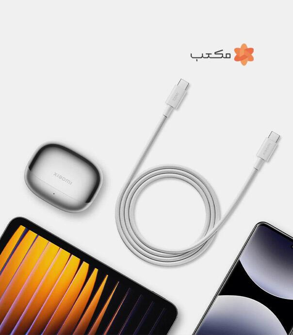 کابل شارژ شیائومی Xiaomi 6A Braided USB-C to USB-C Cable