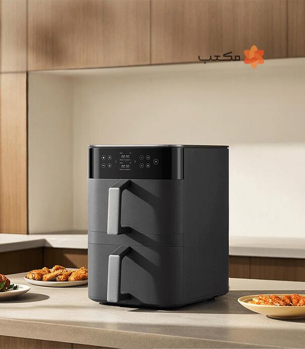 سرخ کن بدون روغن 12 لیتری هوشمند شیائومی مدل Xiaomi Smart Double Stack Air Fryer 12L MAF-DS1201