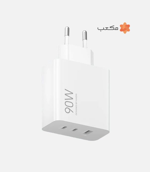 آداپتور 90 وات شیائومی مدل Xiaomi 90W HyperCharge Power Adapter با 3 درگاه خروجی