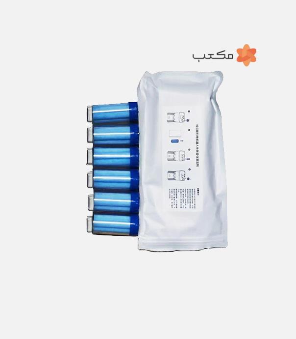 کیت 6 عددی کپسول تمیز کننده جارو رباتیک اکووکس مدل N30 Pro