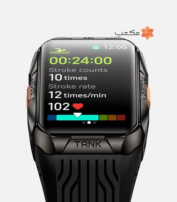 ساعت هوشمند کازپت مدل Tank X2 Ultra