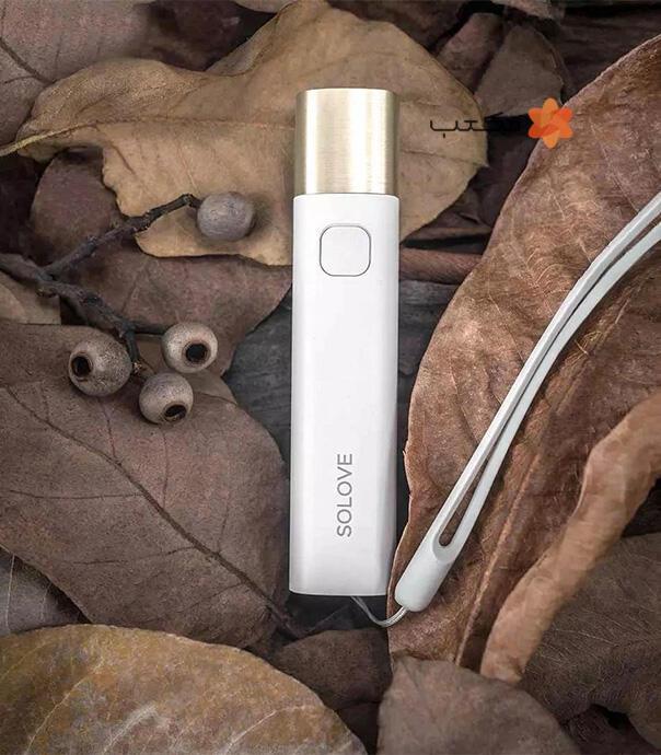 چراغ قوه و پاوربانک اضطراری شیائومی مدل SOLOVE X3s