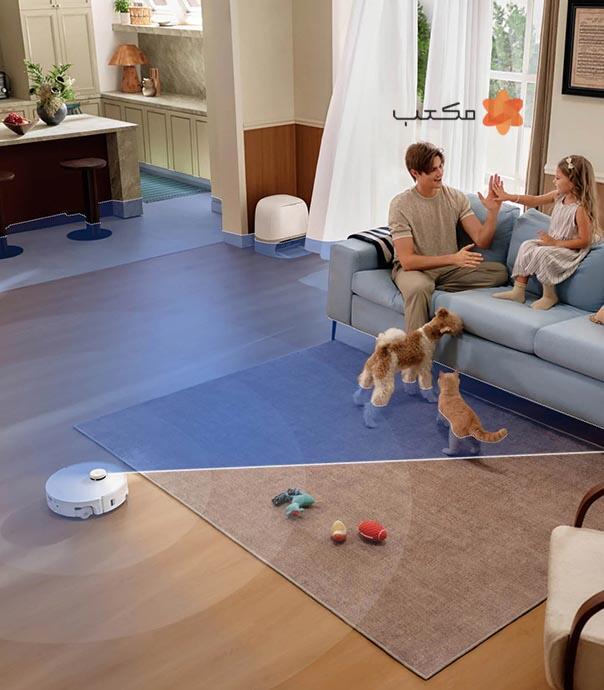 جارو رباتیک هوشمند qrevo curv 2 flow