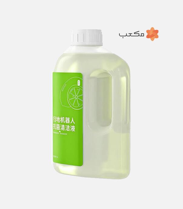 محلول تمیز کردن زمین آنتی‌باکتریال با رایحه لیمو مناسب تمامی جاروهای رباتیک (1 لیتری)