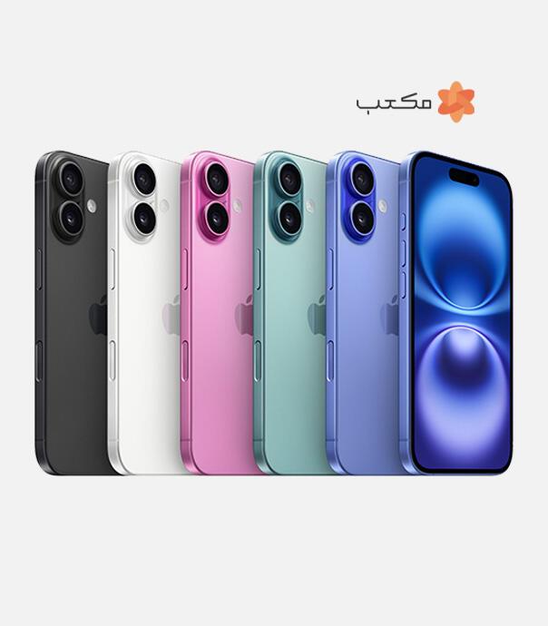 گوشی اپل مدل iPhone 16 پارت نامبر CH/A | دو سیم‌کارت | 512 گیگابایت با رم 8 گیگابایت | رجیستر شده