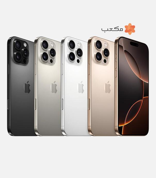 گوشی اپل مدل iPhone 16 Pro Max پارت نامبر ZA/A | دو سیم‌کارت | 512 گیگابایت با رم 8 گیگابایت | رجیستر شده