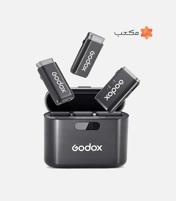 میکروفون بی‌سیم دو کاناله GODOX WEC Kit2