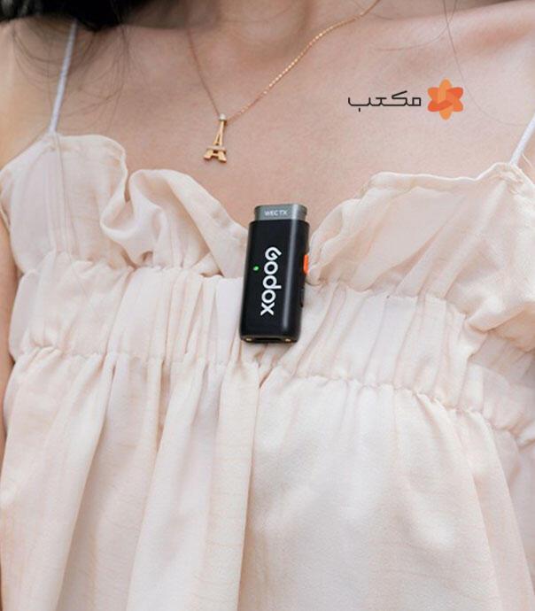 میکروفون بی‌سیم دو کاناله GODOX WEC Kit2