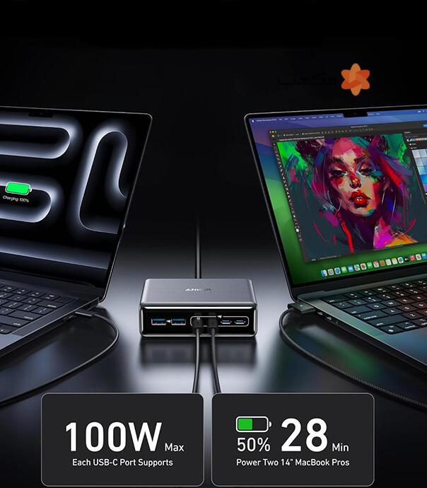 شارژر رومیزی انکر مدل Anker Prime Charger A2683