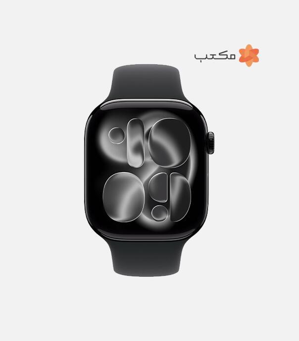 اپل واچ سری 11 آلومینیوم مدل 46 میلی متری GPS و Cellular با بند سیلیکونی