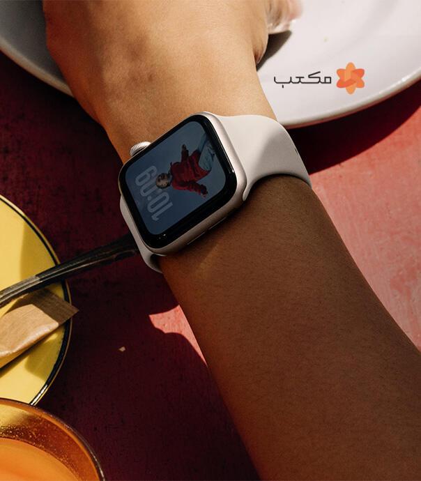 اپل واچ سری SE 3 مدل 40 میلی متری GPS با بند سیلیکونی