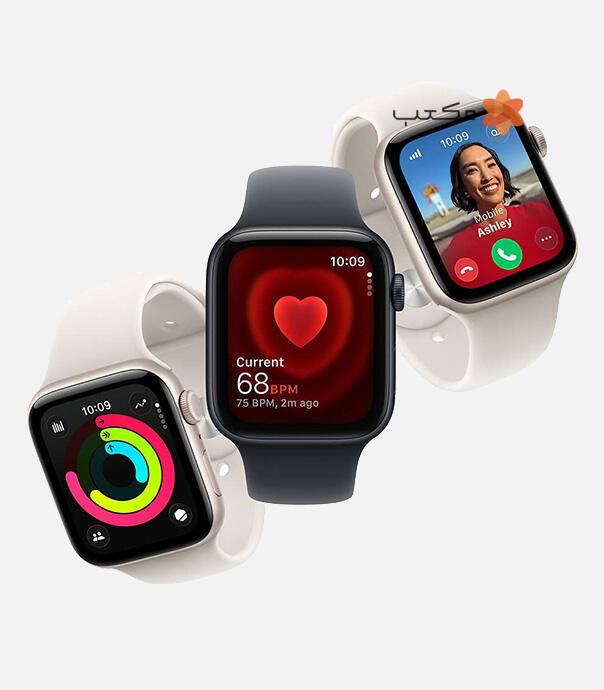 اپل واچ سری SE 3 مدل 40 میلی متری GPS با بند سیلیکونی