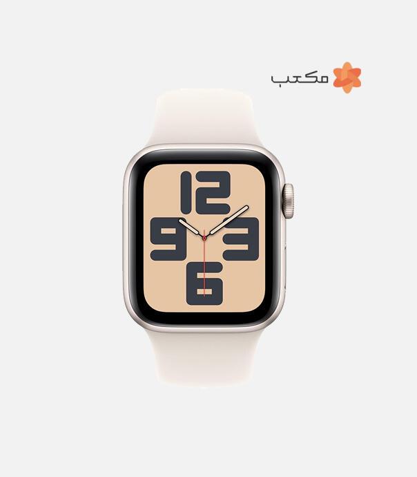 اپل واچ سری SE 2 مدل 44 میلی متری GPS با بند سیلیکونی