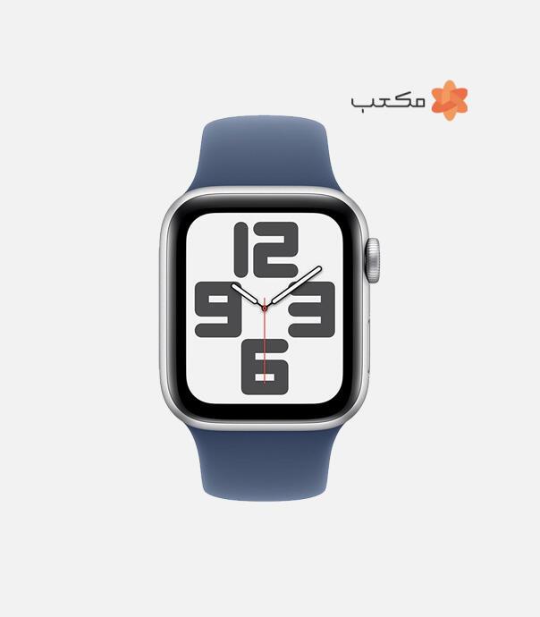 اپل واچ سری SE 2 مدل 44 میلی متری GPS با بند سیلیکونی