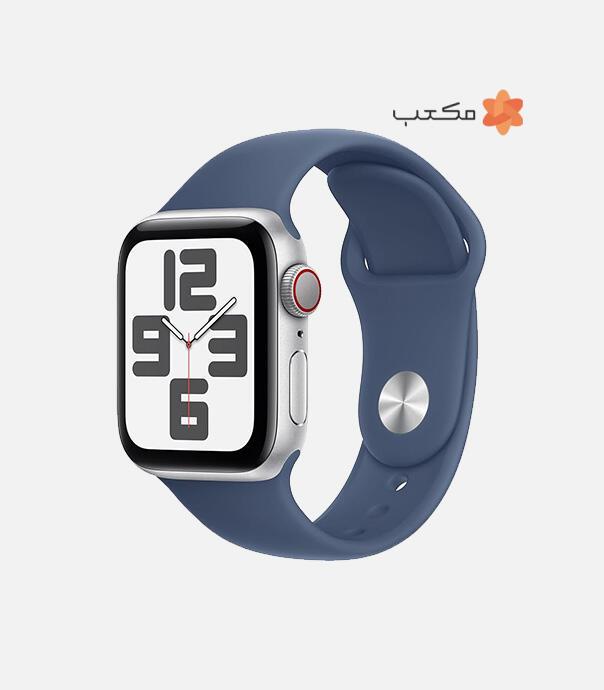 اپل واچ سری SE 2 مدل 40 میلی متری GPS و Cellular با بند سیلیکونی