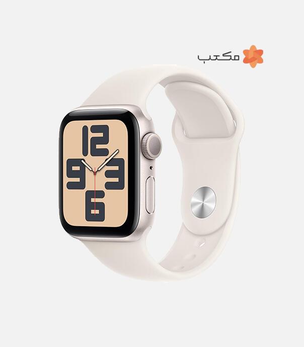 اپل واچ سری SE 2 مدل 44 میلی متری GPS با بند سیلیکونی