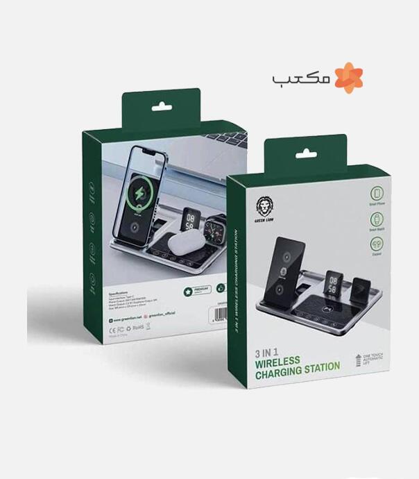 شارژر رومیزی گرین لاین Green Lion 4 In 1 Magnetic Charger