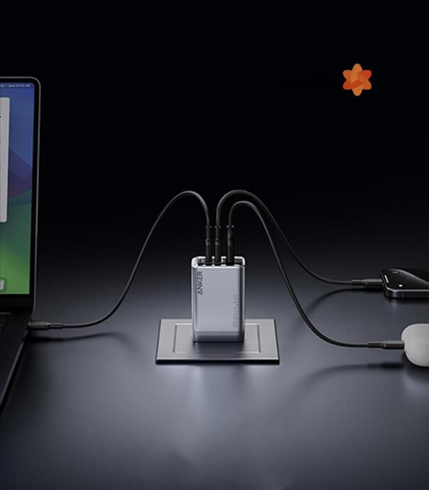 شارژر دیواری 3 پورت انکر مدل  Anker Prime Charger A2688