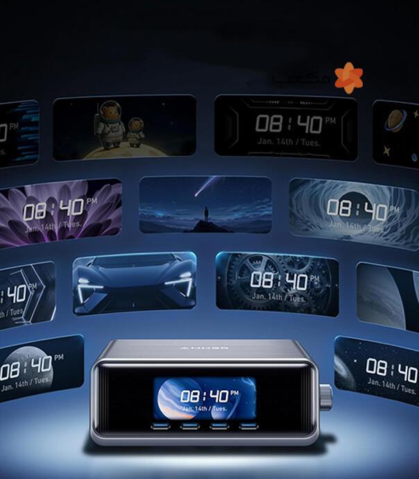 شارژر رومیزی انکر مدل  Anker Prime Charger 250W 6 Ports A2345