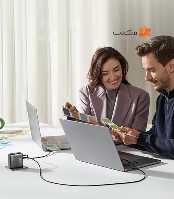 شارژر دیواری 140 وات انکر مدل  Anker Zolo 140W GaN 4 Port B2697