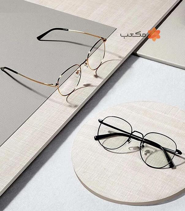 عینک محافظ چشم شیائومی مدل Mijia Anti-Blu-ray Glasses Titanium Lightweight HMJ01RM