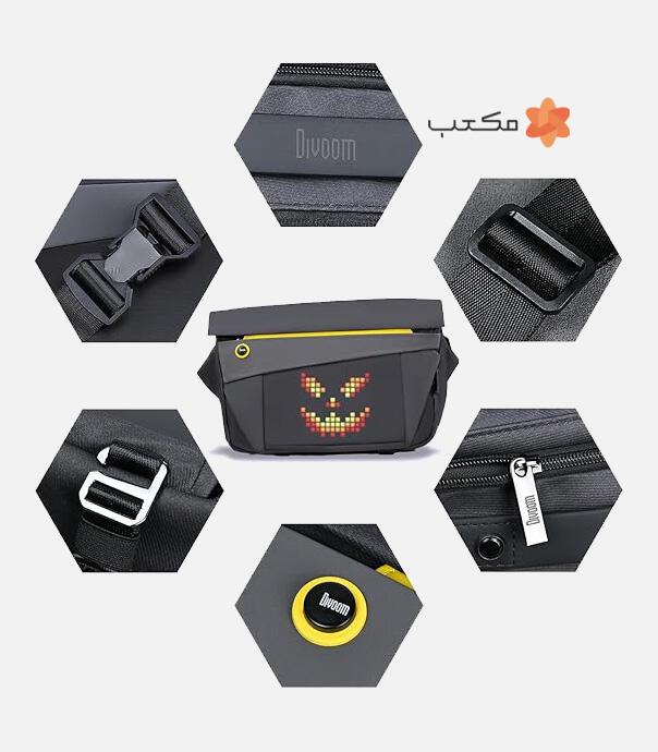 کیف دیووم مدل Divoom Sling Bag-V with App Control