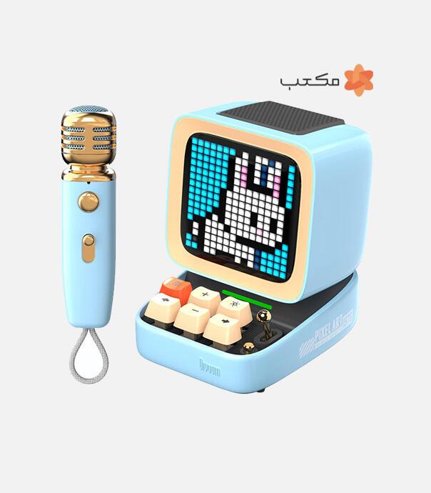 اسپیکر بلوتوثی دیووم مدل Divoom Ditoo-Mic Karaoke Machine Pixel Art