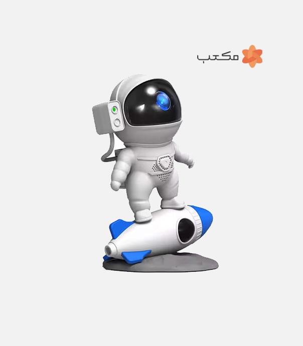 چراغ خواب کهکشانی فضانورد موشک سوار Rocket Astronaut Projector