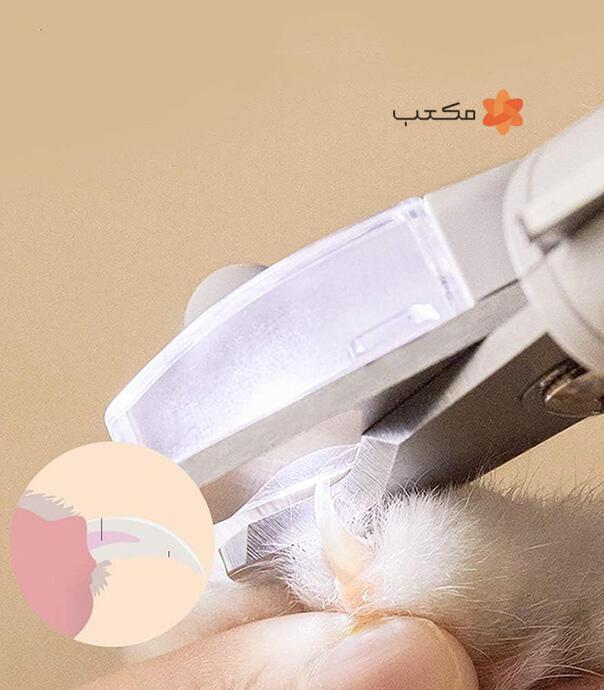 ناخن گیر حیوانات شیائومی مدل PETKIT LED Light Pet Nail Clipper