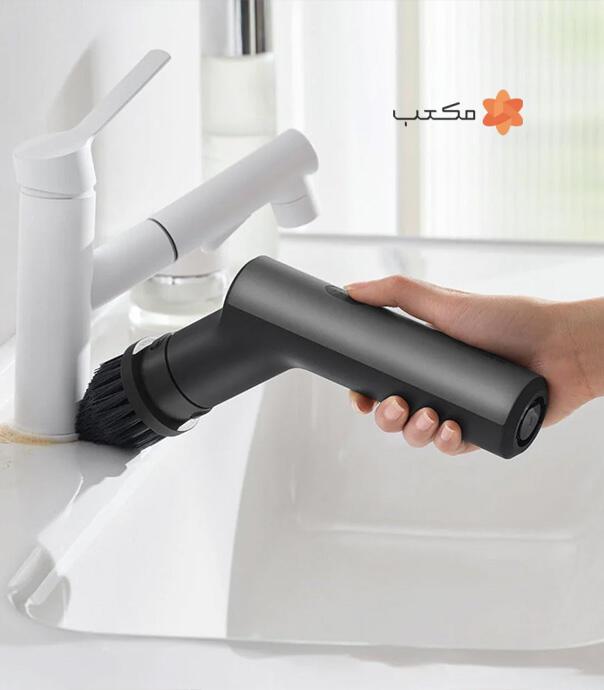 برس تمیزکننده چندمنظوره و اسکرابر برقی شیائومی مدل HOTO Electric cleaning brush QWQJS001