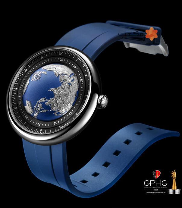 ساعت مکانیکی شیائومی مدل CIGA Design Mechanical Watch Series U Blue Planet