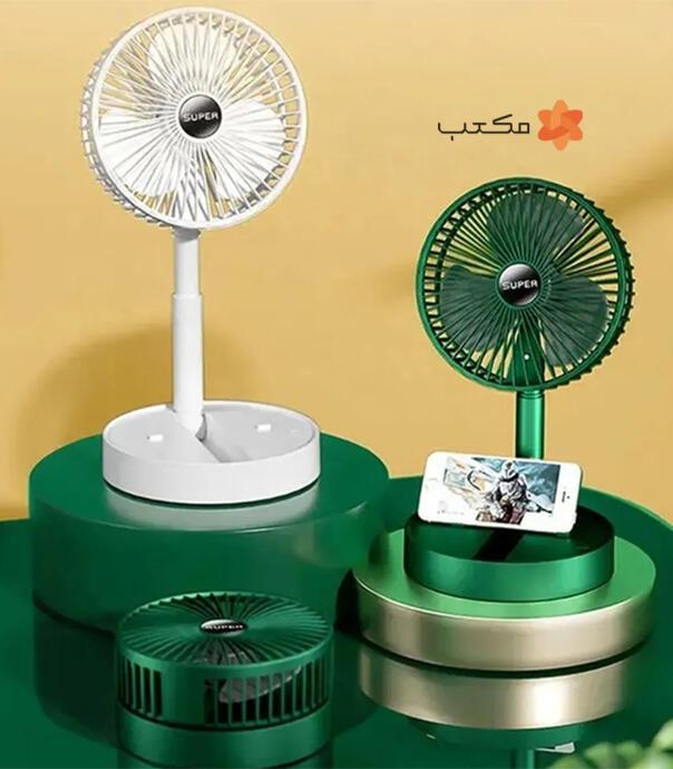 پنکه شارژی تاشو قابل حمل مدل FS-21