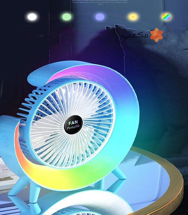 پنکه شارژی رومیزی Dazzle Dekstob Fan