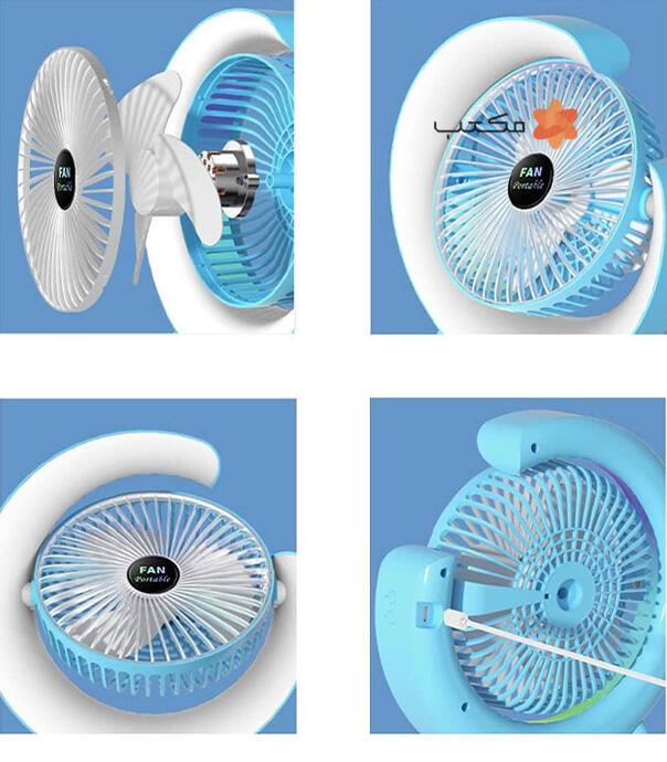 پنکه شارژی رومیزی Dazzle Dekstob Fan