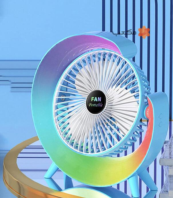 پنکه شارژی رومیزی Dazzle Dekstob Fan