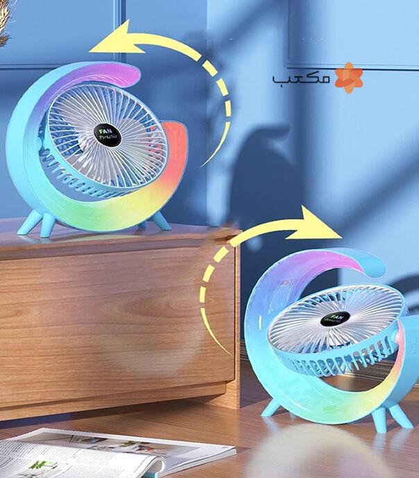 پنکه شارژی رومیزی Dazzle Dekstob Fan