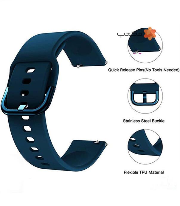 بند سیلیکونی ساعت  هایلو   LS05/ LS02