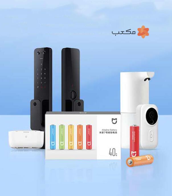 باتری نیم قلمی شیائومی مدل Mijia Alkaline تک عددی