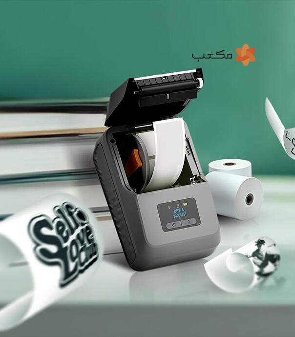 پرینتر حرارتی شارژی قابل حمل گرین لاین مدل Green Lion GNTHPRINTGY