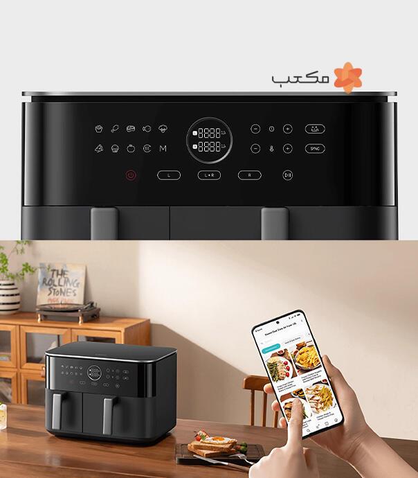 سرخ کن بدون روغن شیائومی مدل Dual Zone Air Fryer 10L