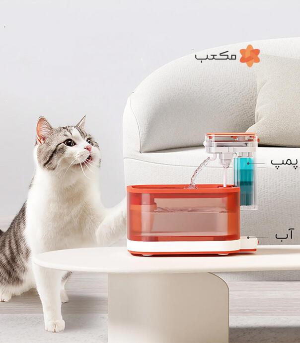 ظرف آب هوشمند حیوانات خانگی مدل PAWAii PWF03W-R Pro