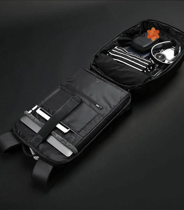 کوله‌پشتی با پنل خورشیدی مدل Kingsons Beam Backpack KS9386