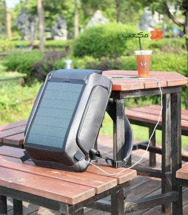 کوله‌پشتی با پنل خورشیدی مدل Kingsons Beam Backpack KS9386