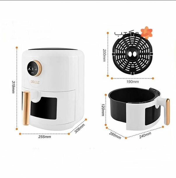 سرخ کن بدون روغن شیائومی مدل  Zolele ZA004 با ظرفیت 4.5 لیتر