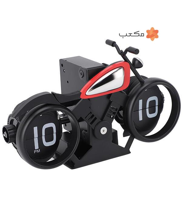ساعت ورقه‌ای طرح موتور سیکلت Flip Clock MotorCycle F116