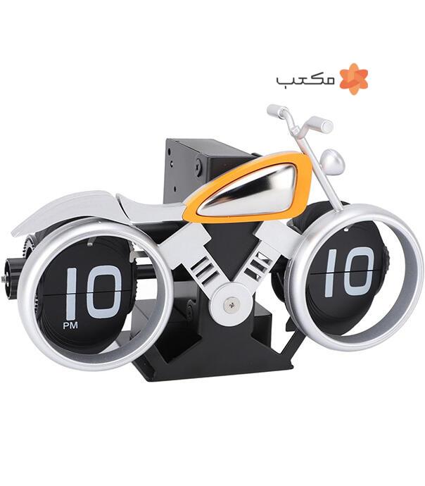 ساعت ورقه‌ای طرح موتور سیکلت Flip Clock MotorCycle F116