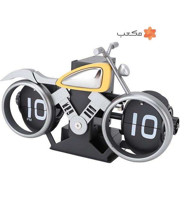 ساعت ورقه‌ای طرح موتور سیکلت Flip Clock MotorCycle F116