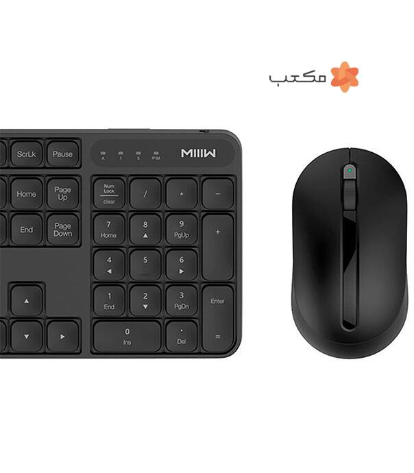 ست کیبورد و ماوس شیائومی بی سیم مدل MIIIW MWWC01