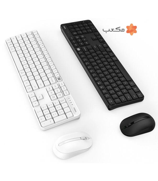 ست کیبورد و ماوس شیائومی بی سیم مدل MIIIW MWWC01